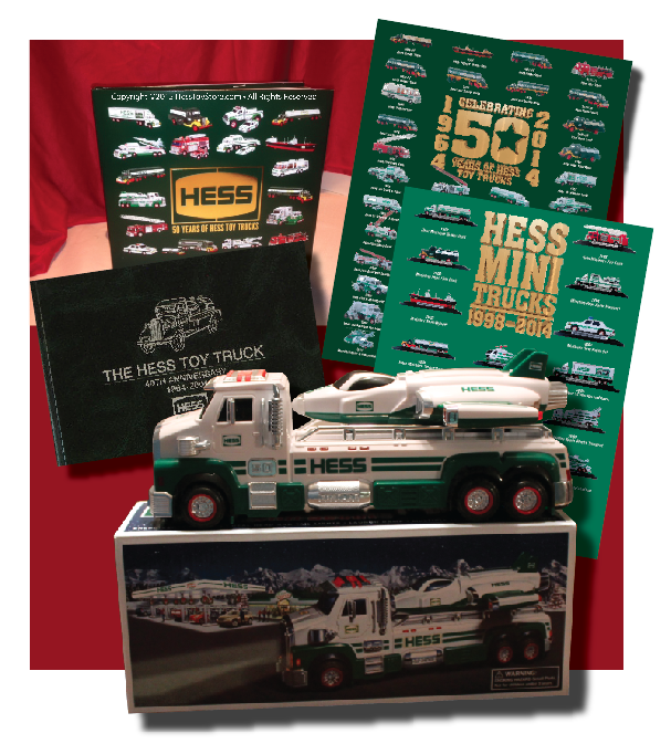 Hess Toy Truck Official 50th Anniversary Book